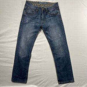 Huntington Beach Club Relaxed Fit Blue Jeans for Men